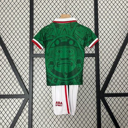 Retro Mexico 1998 Home Kids Jersey
