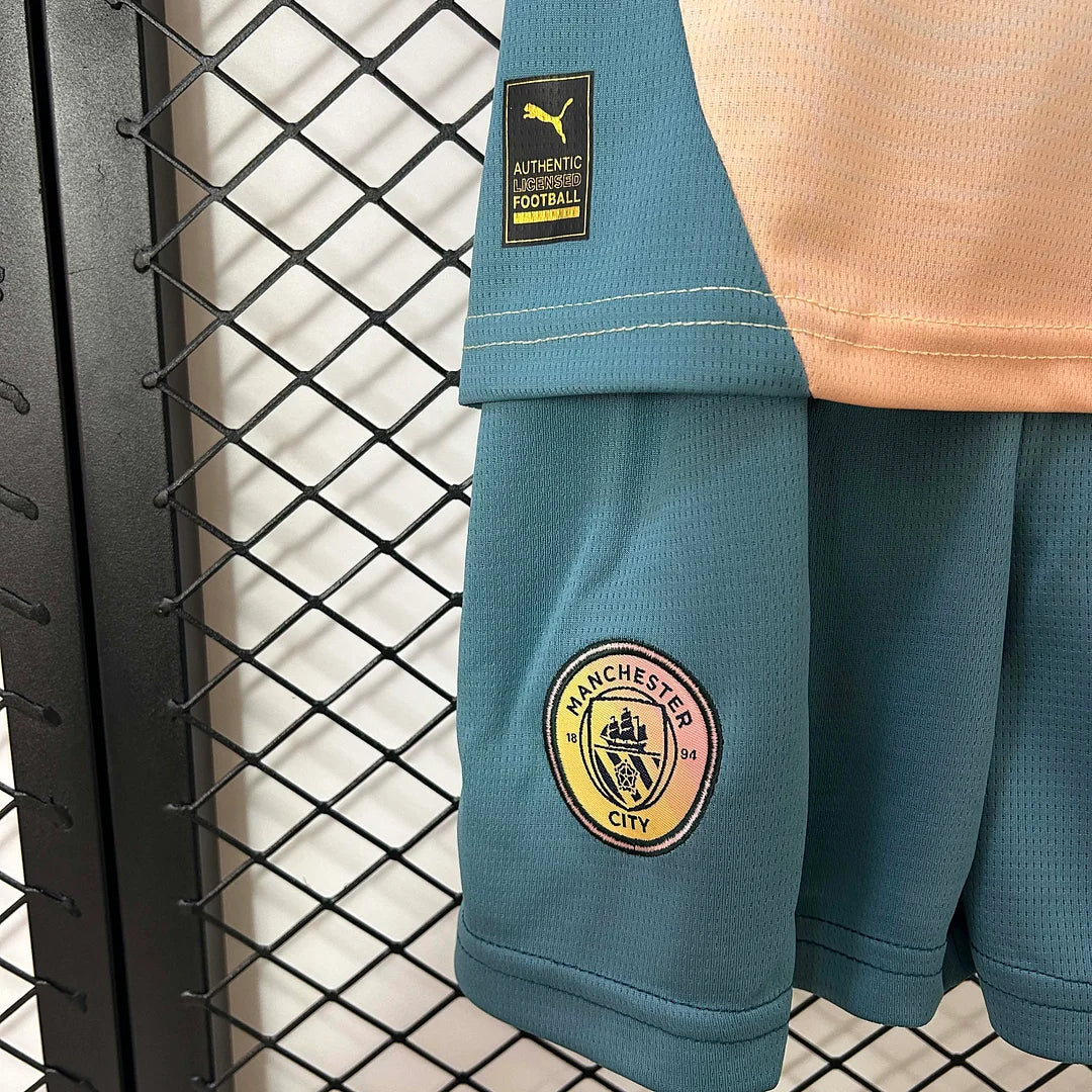 Manchester City 2024/2025 Fourth Kids Jersey