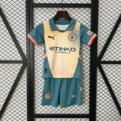 Manchester City 2024/2025 Fourth Kids Jersey