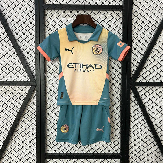 Manchester City 2024/2025 Fourth Kids Jersey
