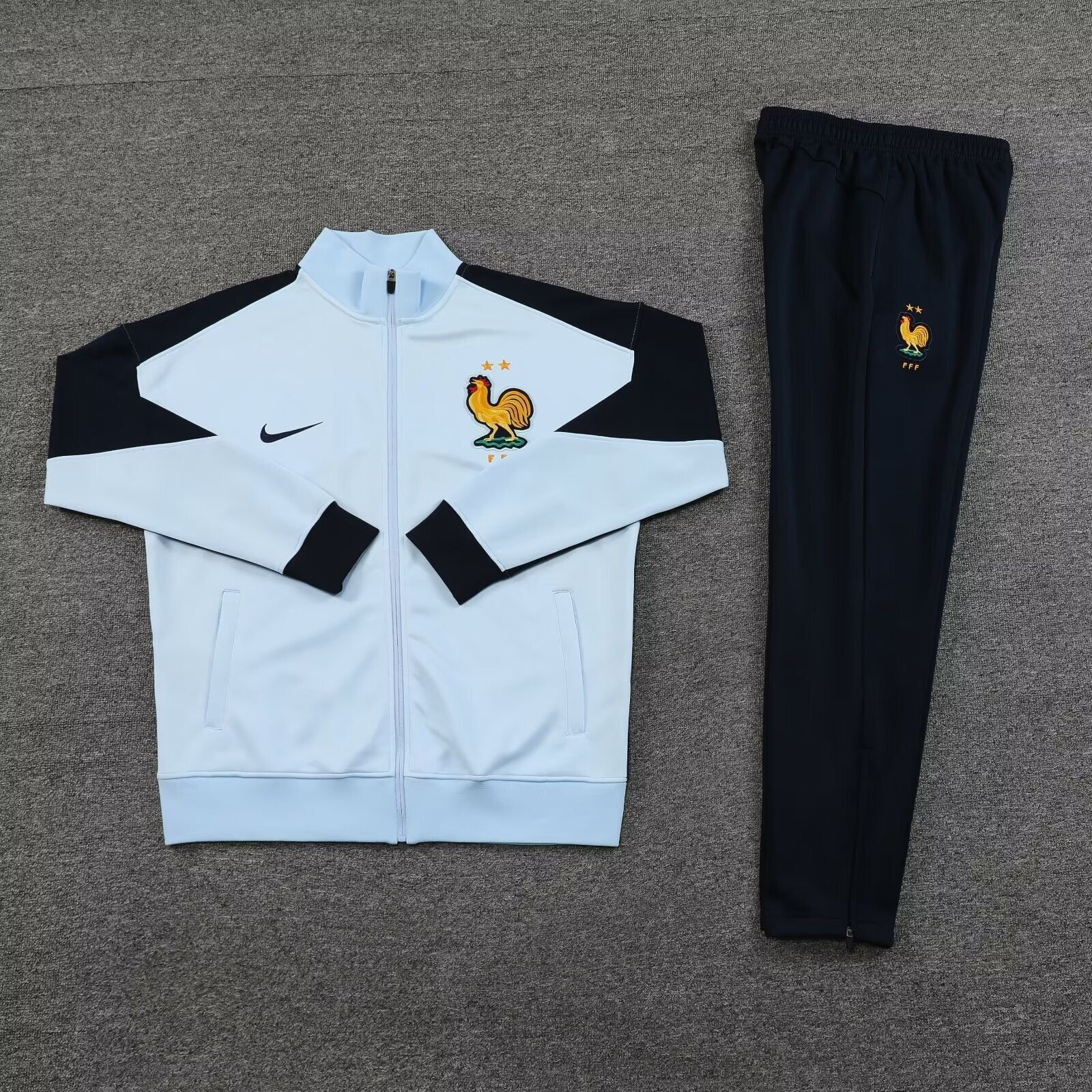 France Blue Design 3 Tracksuit