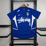 Retro Brazil x Stussy Blue Jersey
