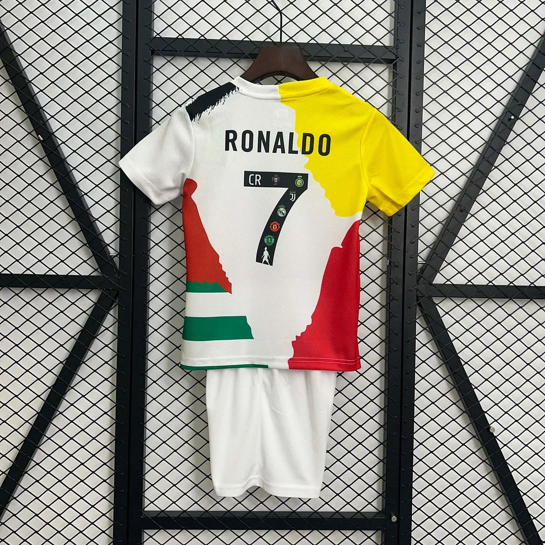 Ronaldo 7 All Teams Limited Edition Kids Jersey