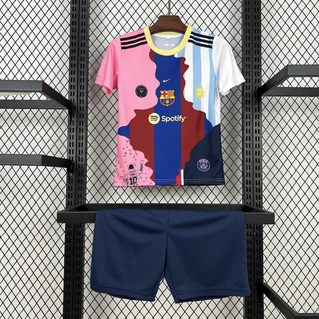 Messi 10 All Teams Limited Edition Kids Jersey