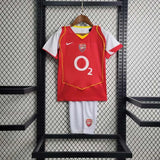 Retro Arsenal 2004-2005 Home Kids Jersey