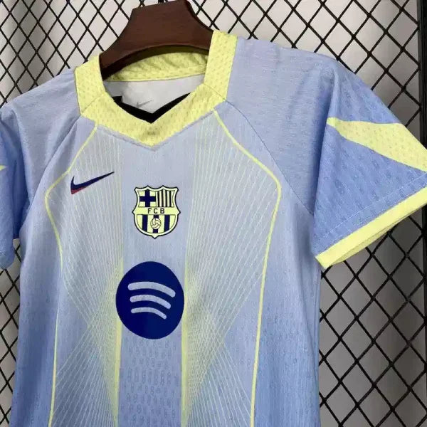 Barcelona "Neon Fade" Limited Edition Kids Jersey