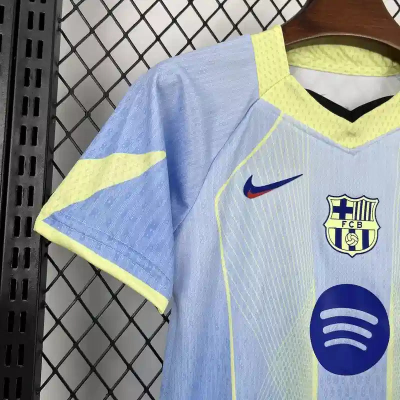 Barcelona "Neon Fade" Limited Edition Kids Jersey