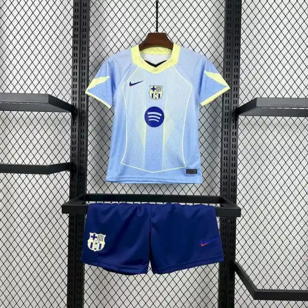 Barcelona "Neon Fade" Limited Edition Kids Jersey
