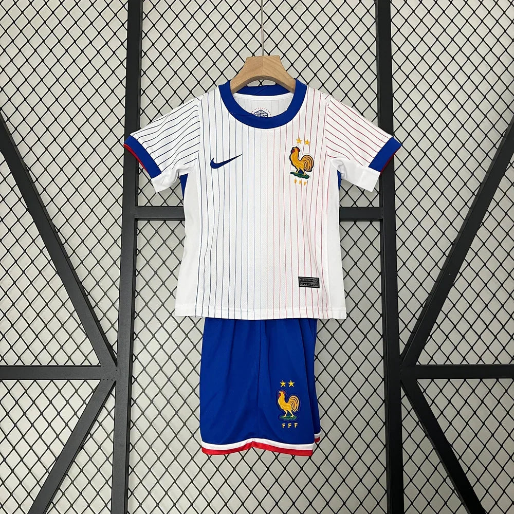 France 2024 Away Kids Jersey