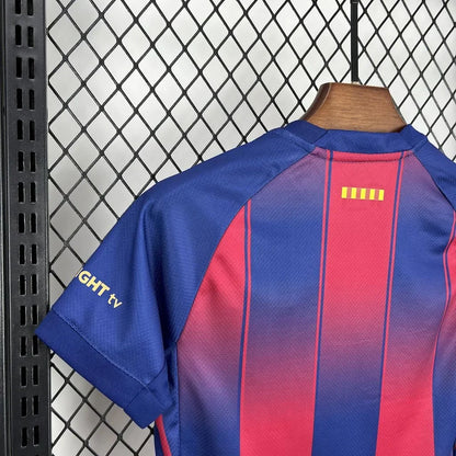 Barcelona 2025/2026 Home Kids Jersey