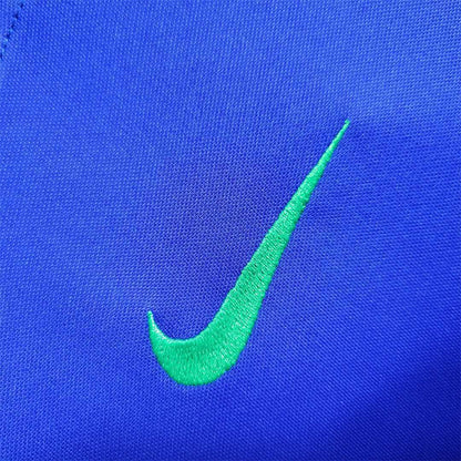 Brazil 2022 Away Kids Jersey