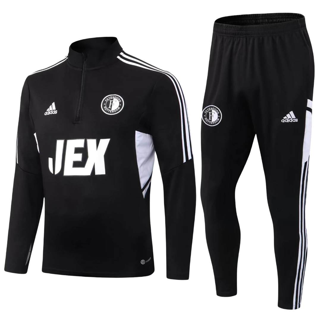 Feyenoord Rotterdam Black Tracksuit