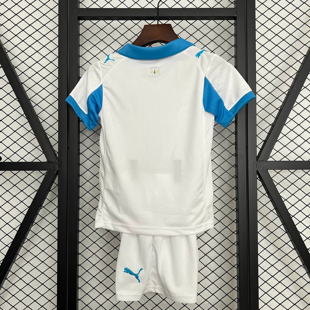 Olympique de Marseille 2025/2026 Home Kids Jersey