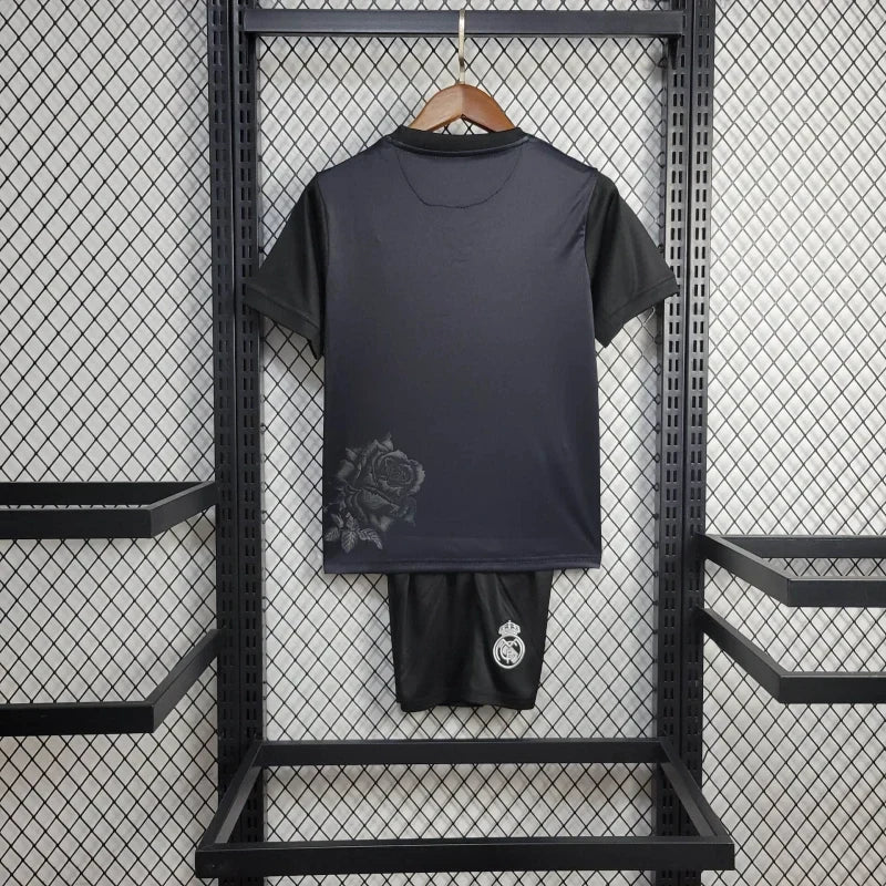 Real Madrid 2024/2025 x Y3 Fourth Black Kids Jersey