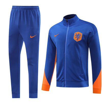 Netherlands Blue and Orange Tracksuit