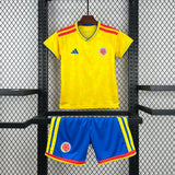 Colombia 2026 Home World Cup Kids Jersey