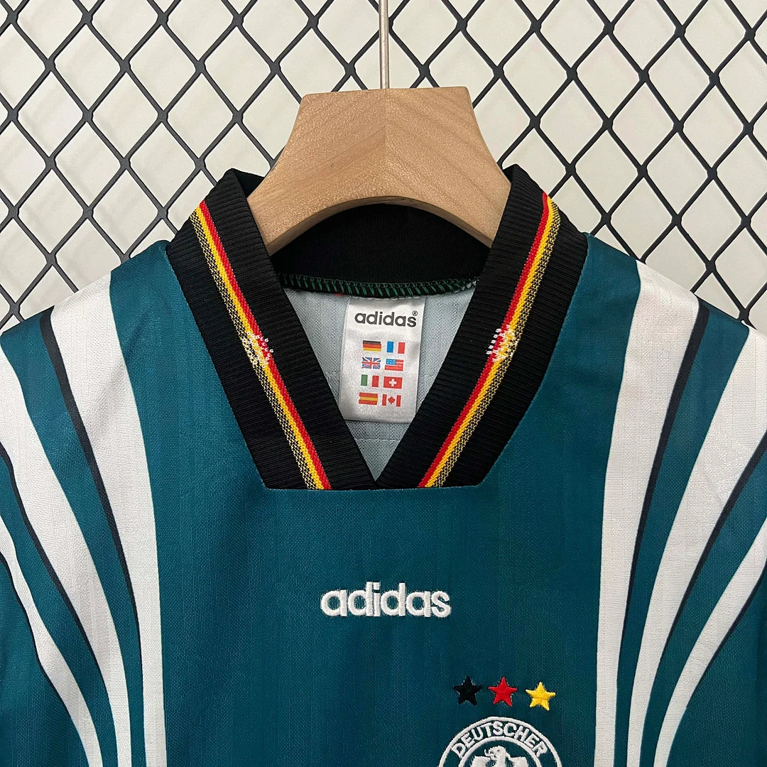 Retro Germany 1996 Away Design 1 Kids Jersey