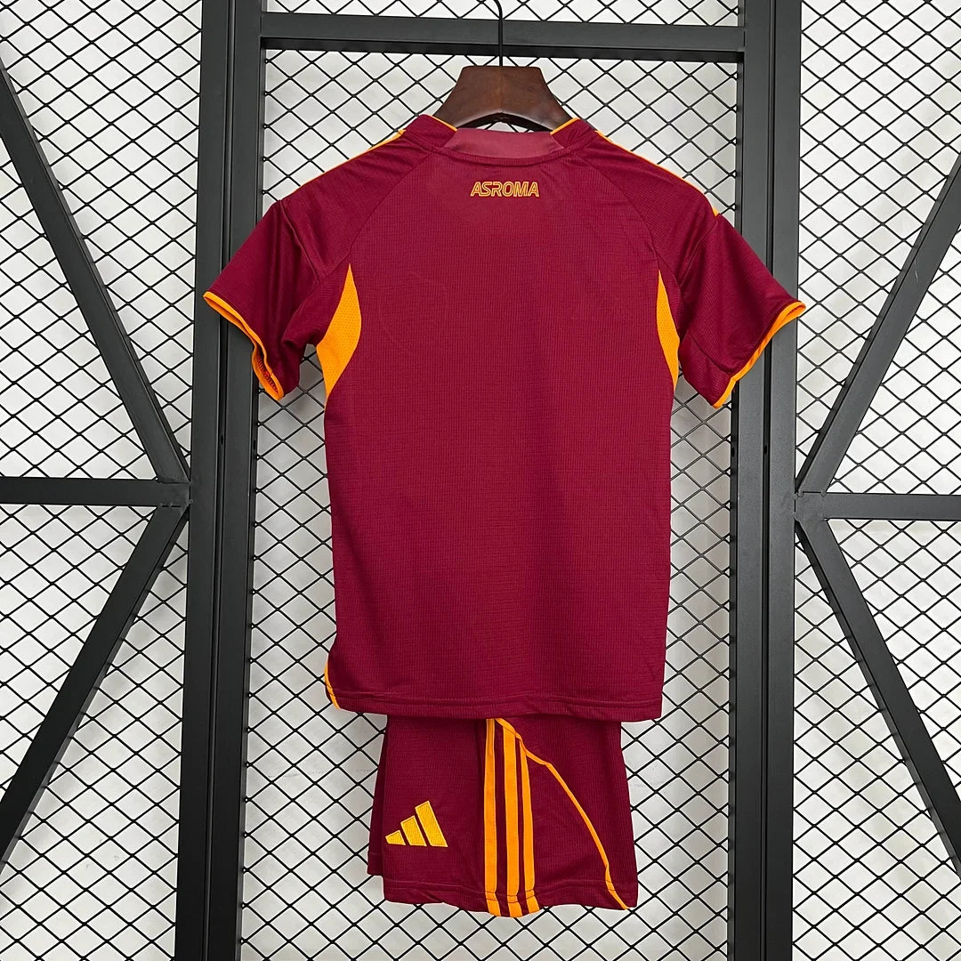 Roma 2025/2026 Home Kids Jersey