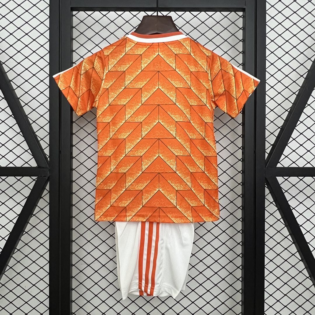 Retro Netherlands 1998 Home Kids Jersey