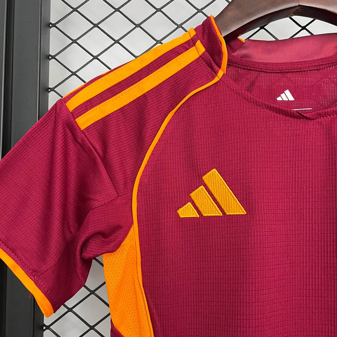 Roma 2025/2026 Home Kids Jersey