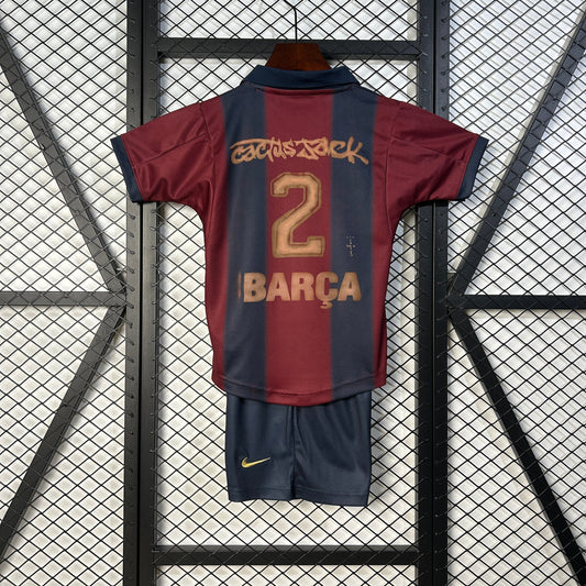 Retro Barcelona 2000/2001 x Travis Scott Kids Jersey