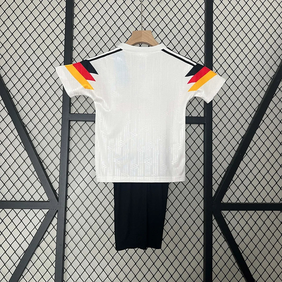 Retro Germany 1990 Home Design 2 Kids Jersey