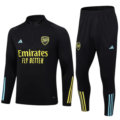 Arsenal Black Design 2 Tracksuit