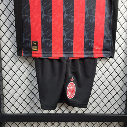 AC Milan 2025/2026 Home Kids Jersey