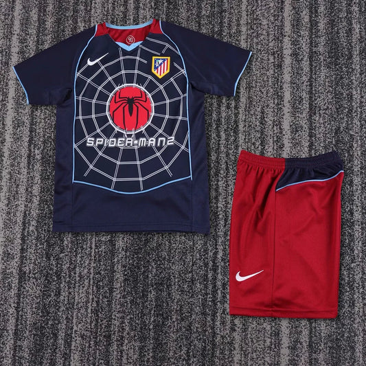 Retro Atletico Madrid 2004/2005 Away Kids Jersey