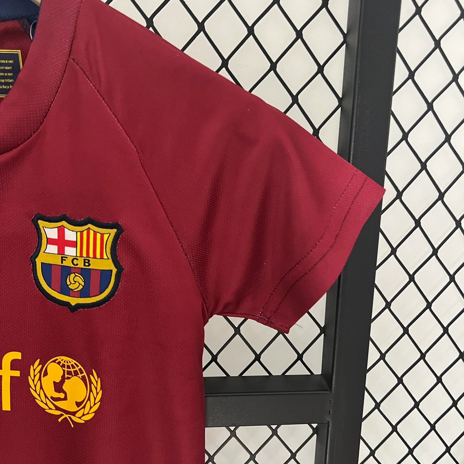 Retro Barcelona 2008/2009 Home Kids Jersey