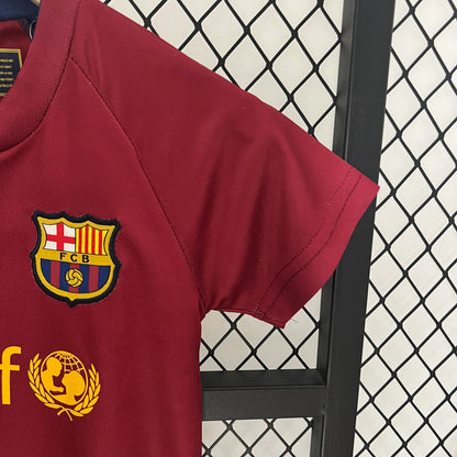 Retro Barcelona 2008/2009 Home Kids Jersey