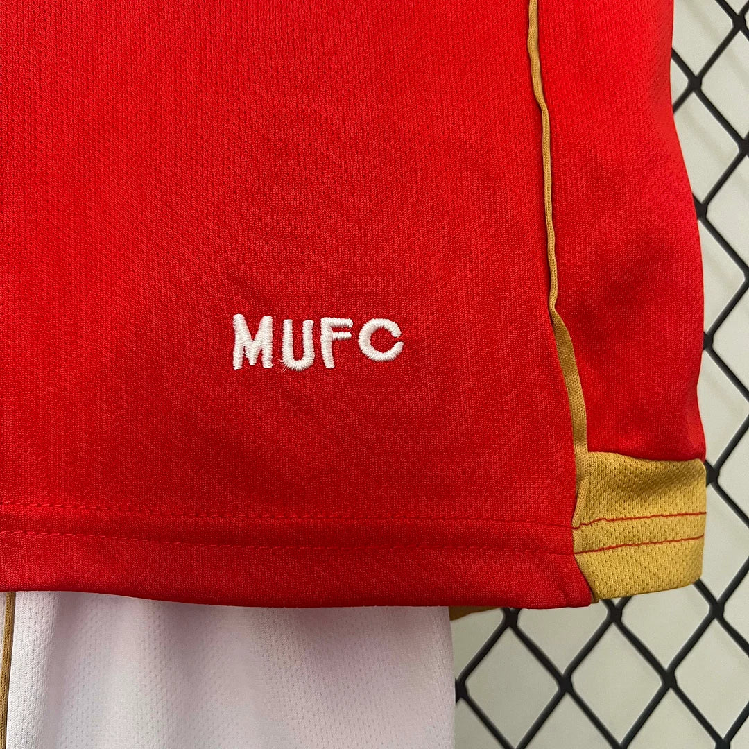 Retro Manchester United 2006/2007 Home Kids Jersey