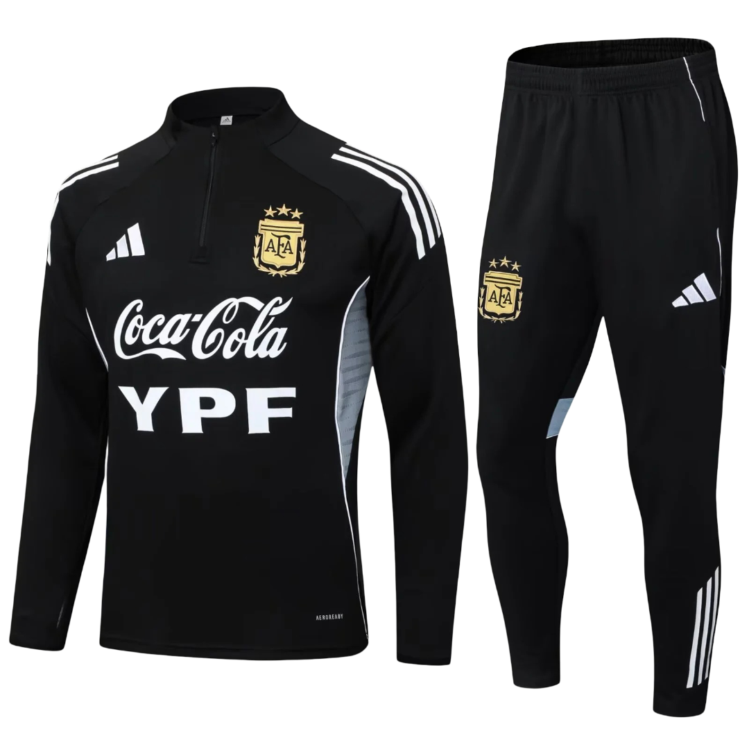 2025 Argentina Black Tracksuit