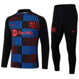 2024/2025 Barcelona Red and Blue Tracksuit