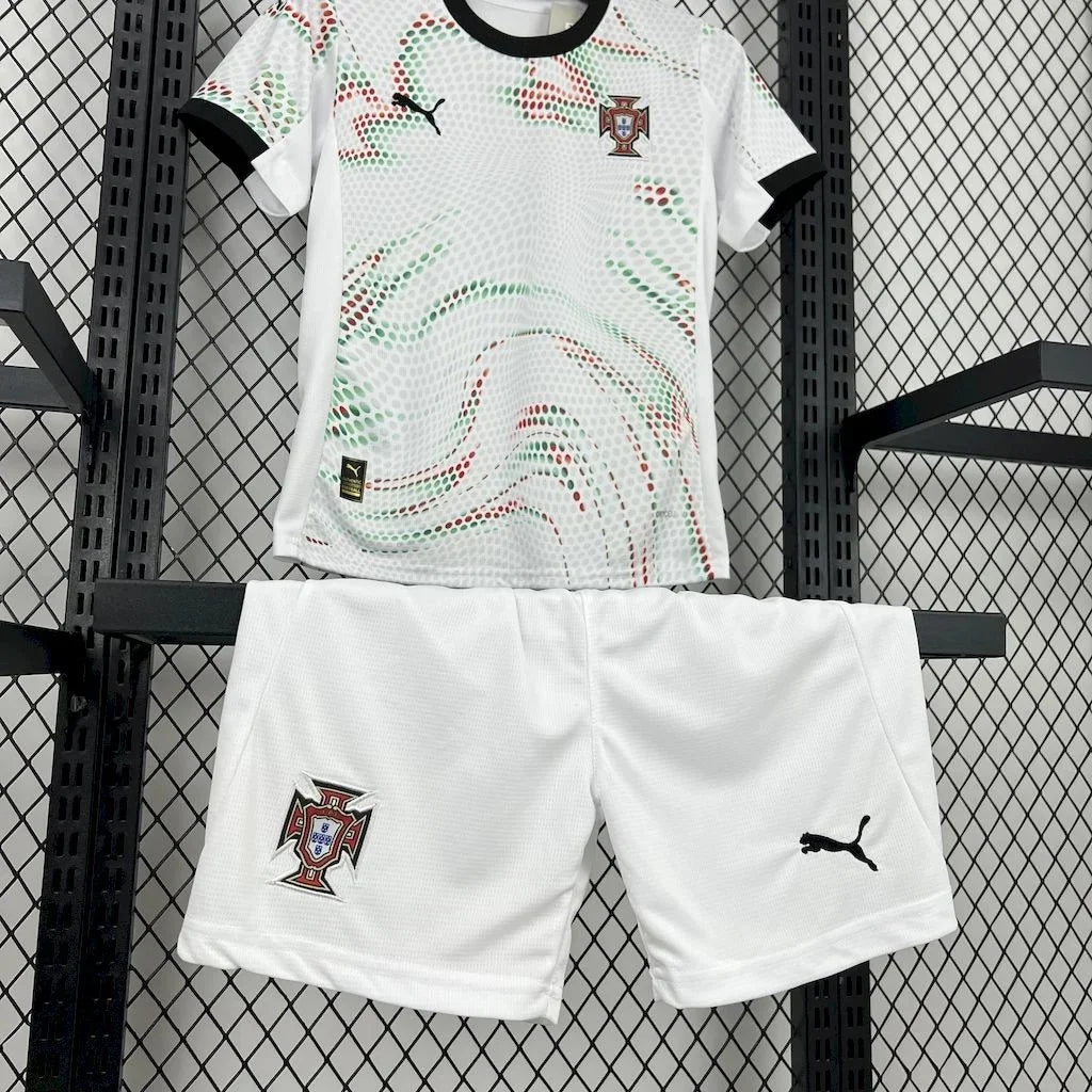 Portugal 2025 Away Kids Jersey