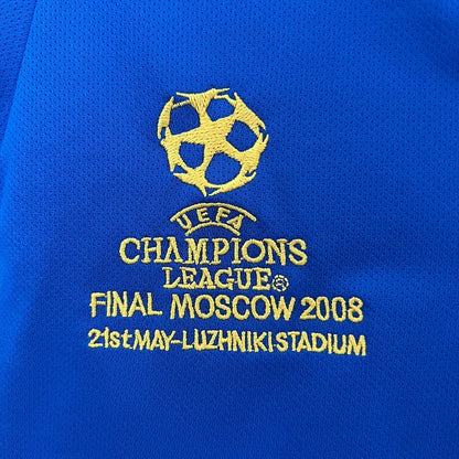 Retro Chelsea 2008-2009 Champions League Final Home Kids Jersey