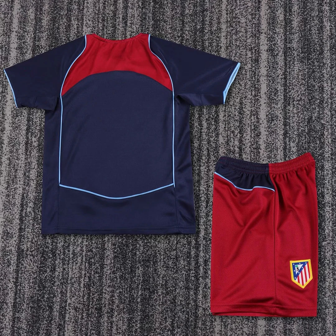Retro Atletico Madrid 2004/2005 Away Kids Jersey