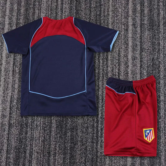 Retro Atletico Madrid 2004/2005 Away Kids Jersey