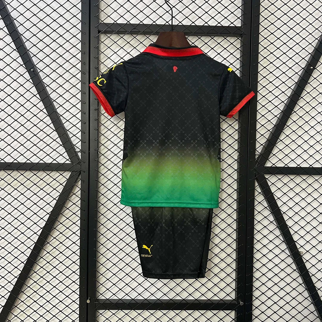 AC Milan 2024/2025 x Off White Limited Edition Design 1 Kids Jersey