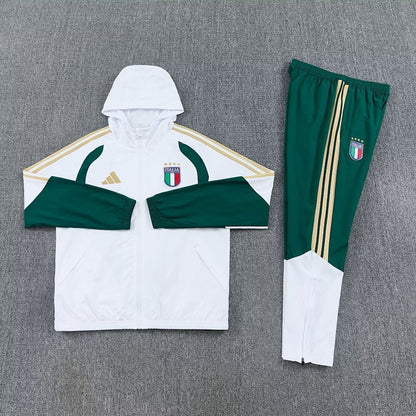 Italy Green and White Design 2 Tracksuit