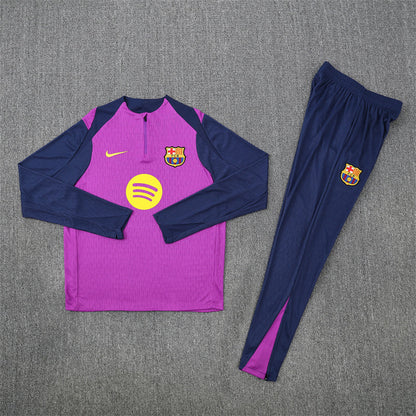 2025/2026 Barcelona Purple and Blue Design 1 Tracksuit
