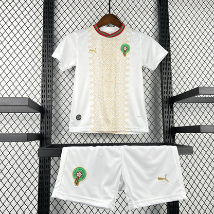 Morocco 2026 Away World Cup Kids Jersey