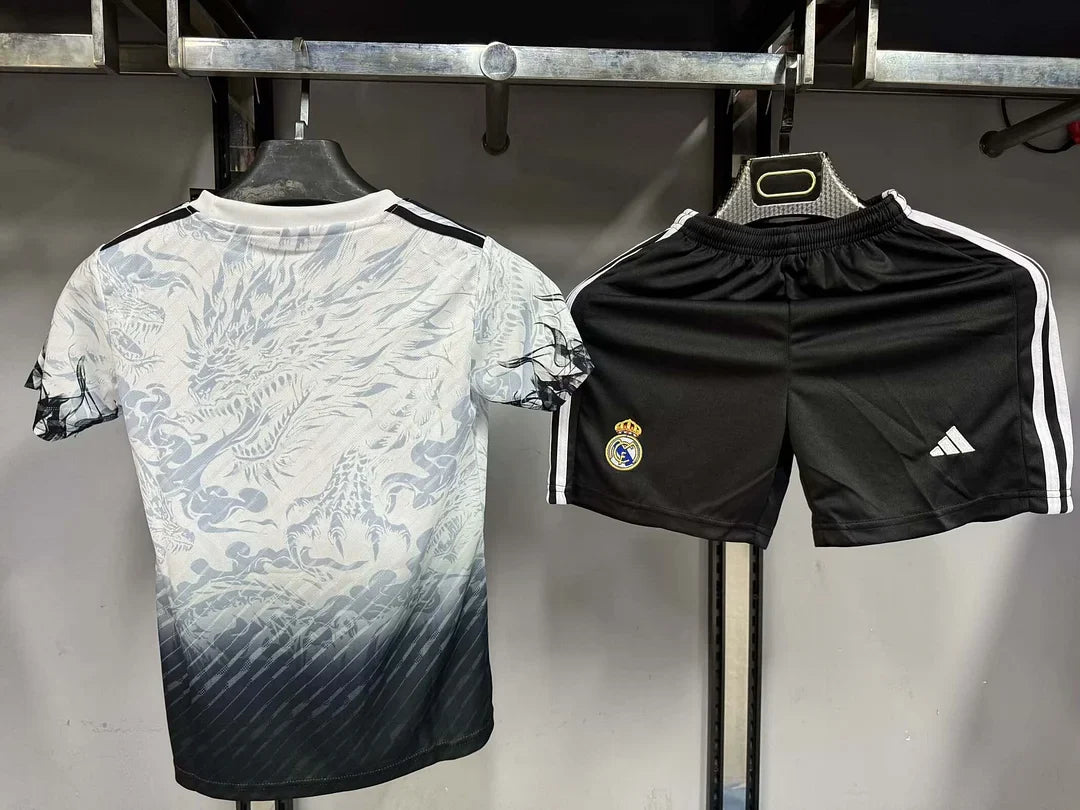 Real Madrid "Emerald Flame" Limited Edition Kids Jersey