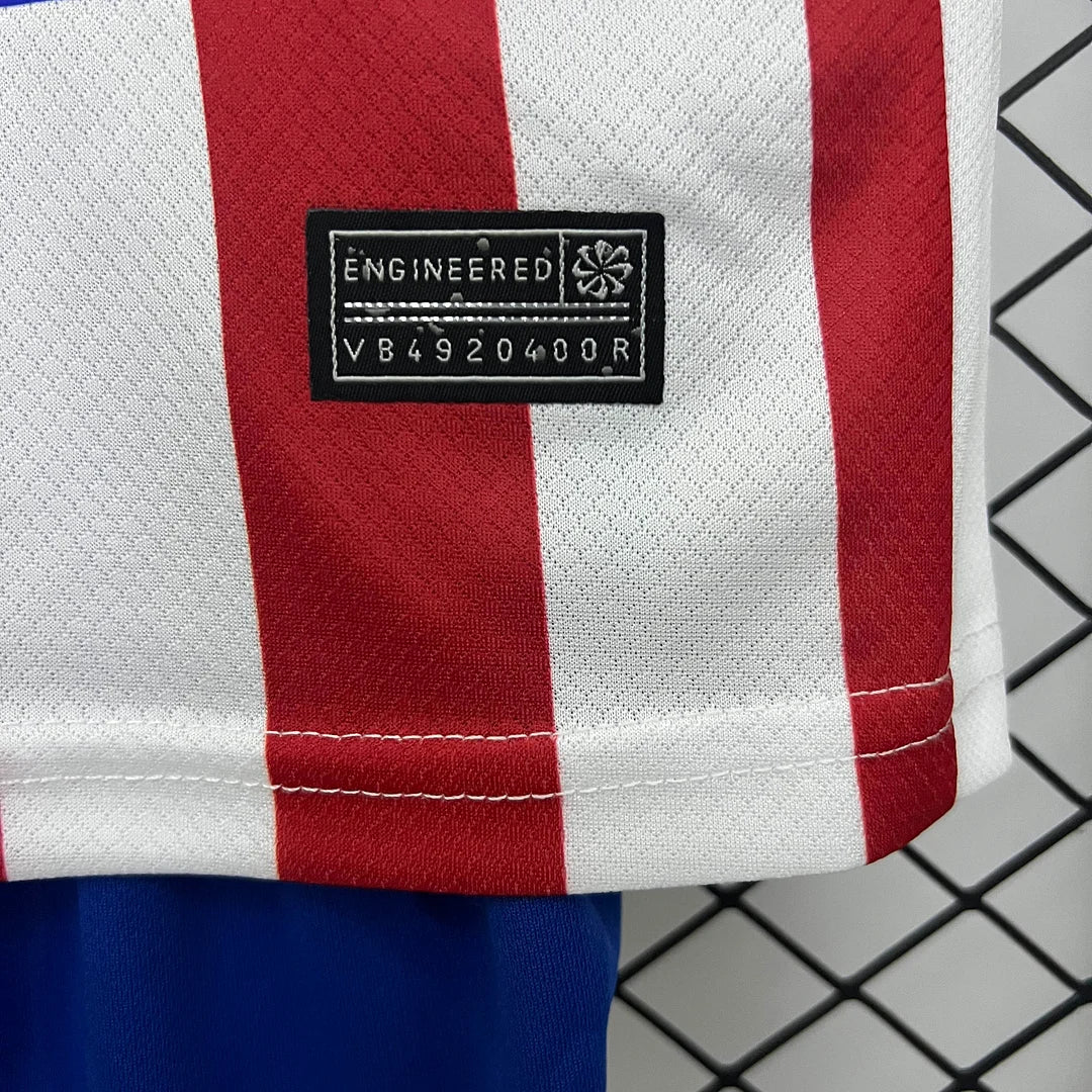 Atletico Madrid 2025/2026 Home Kids Jersey