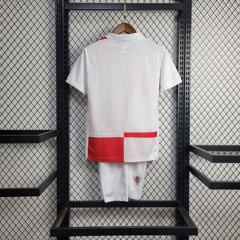 Croatia 2024 Home Kids Jersey