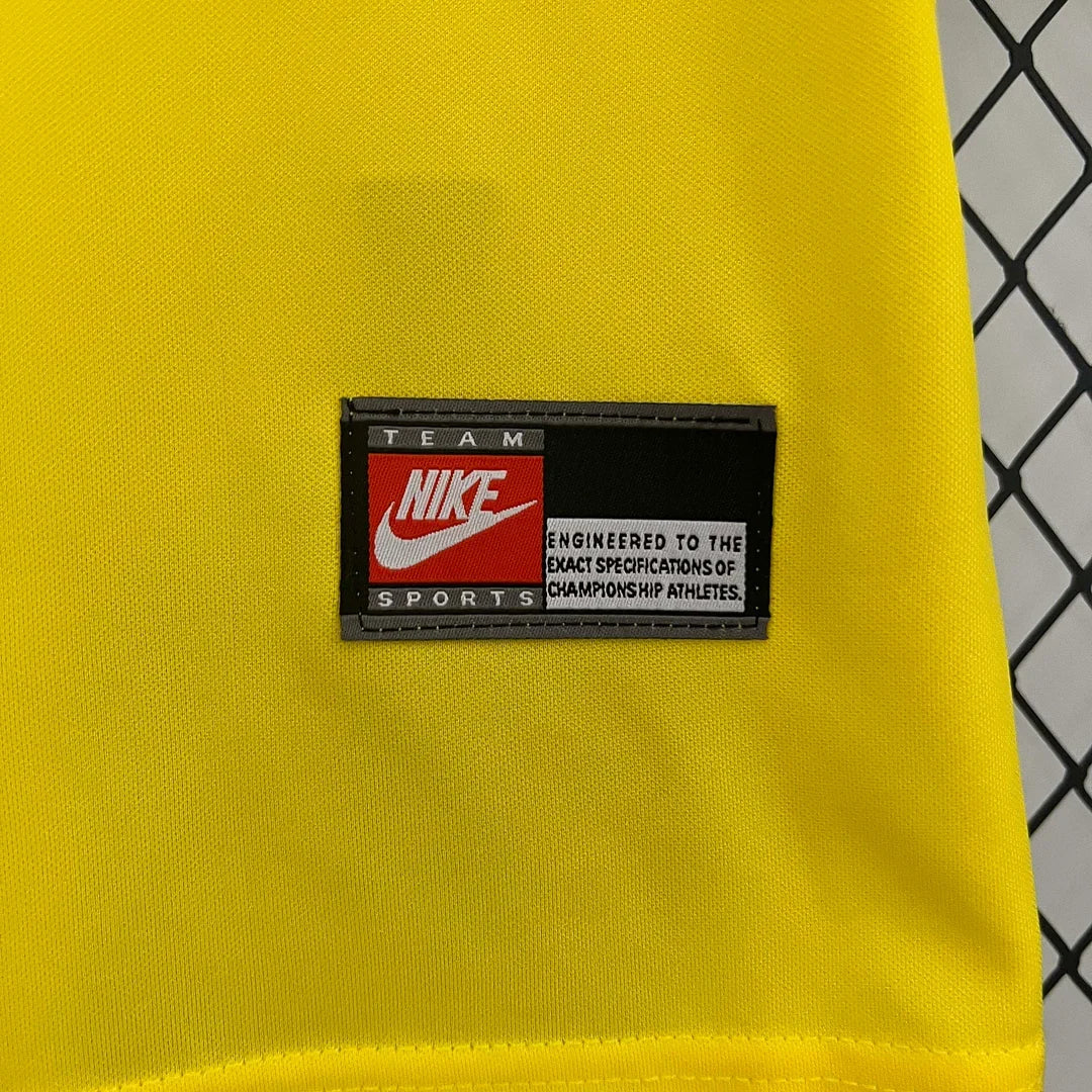 Retro Brazil 1998 Home Kids Jersey