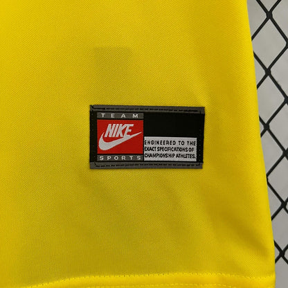 Retro Brazil 1998 Home Kids Jersey