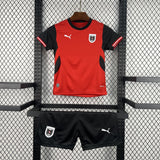 Austria 2026 Home World Cup Kids Jersey