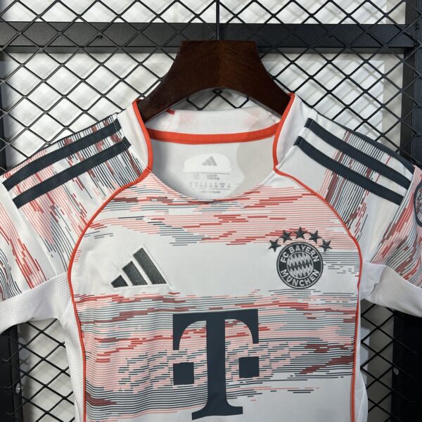 Bayern Munich 2025/2026 Away Kids Jersey