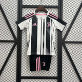 Juventus 2025-2026 Home Kids Jersey